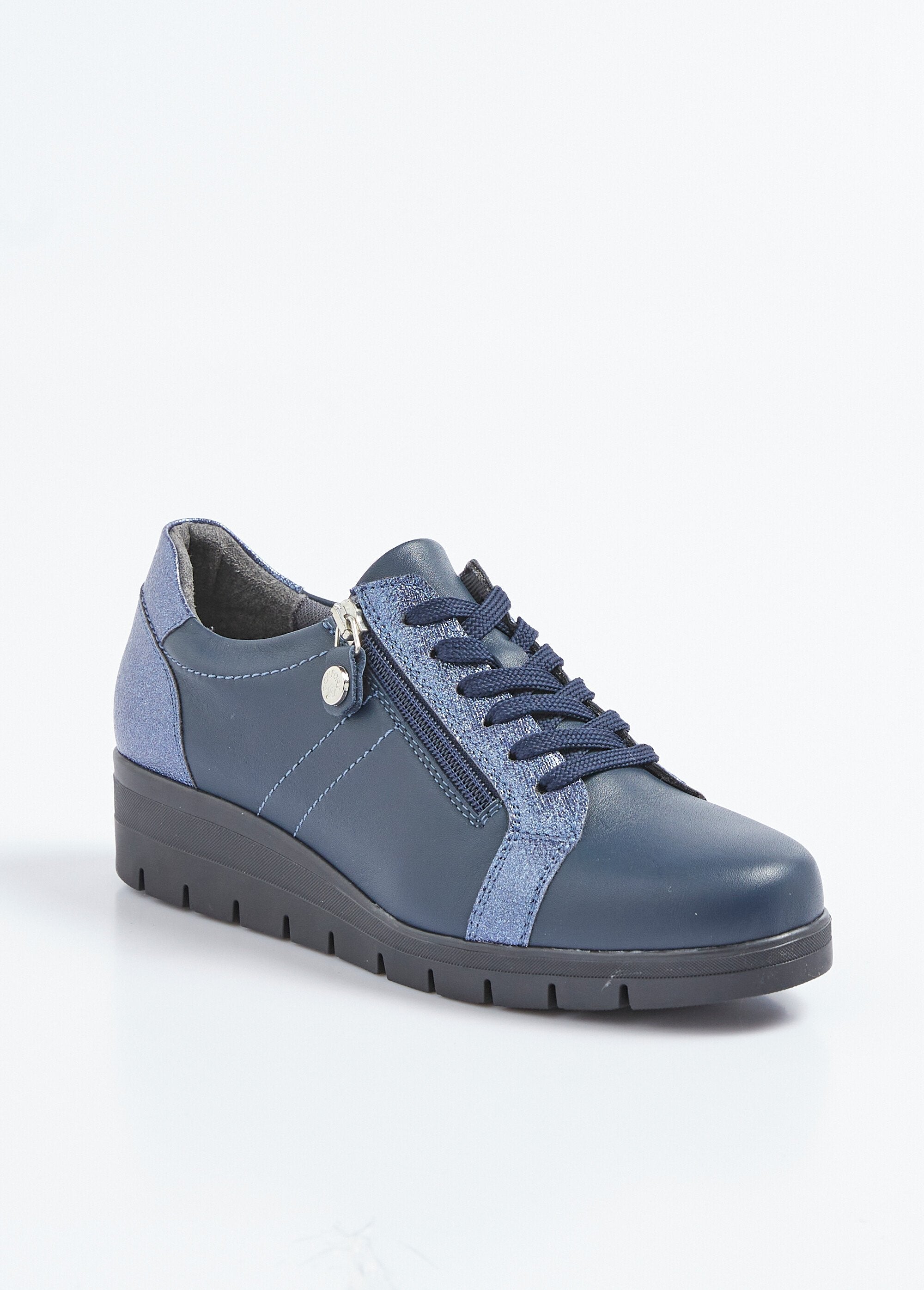 Two-material_lace-up_sneakers_with_comfort_width_zipper_Blue_FA1_slim
