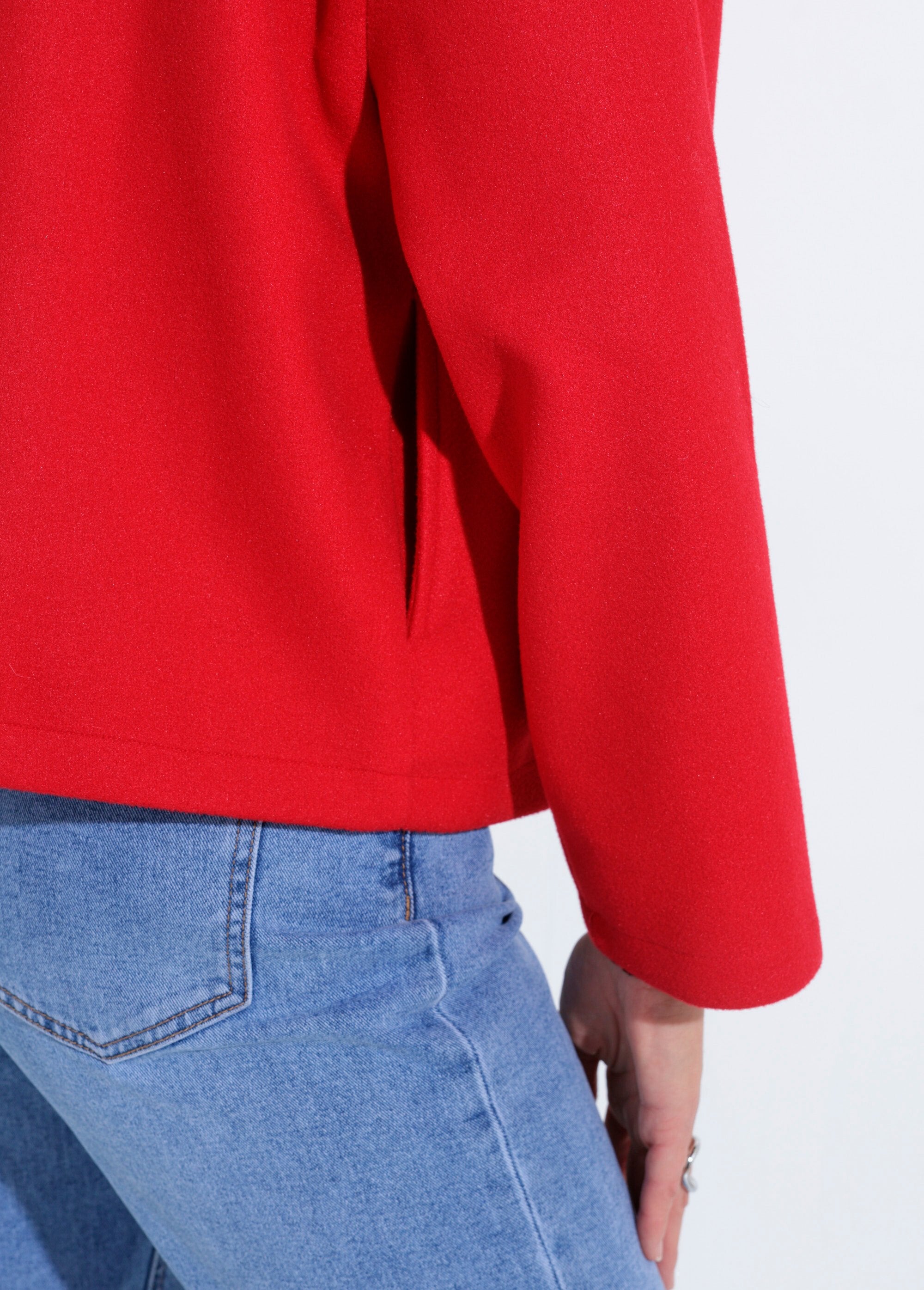 Caban_court_uni_façon_drap_de_laine_Rouge_DE2_slim