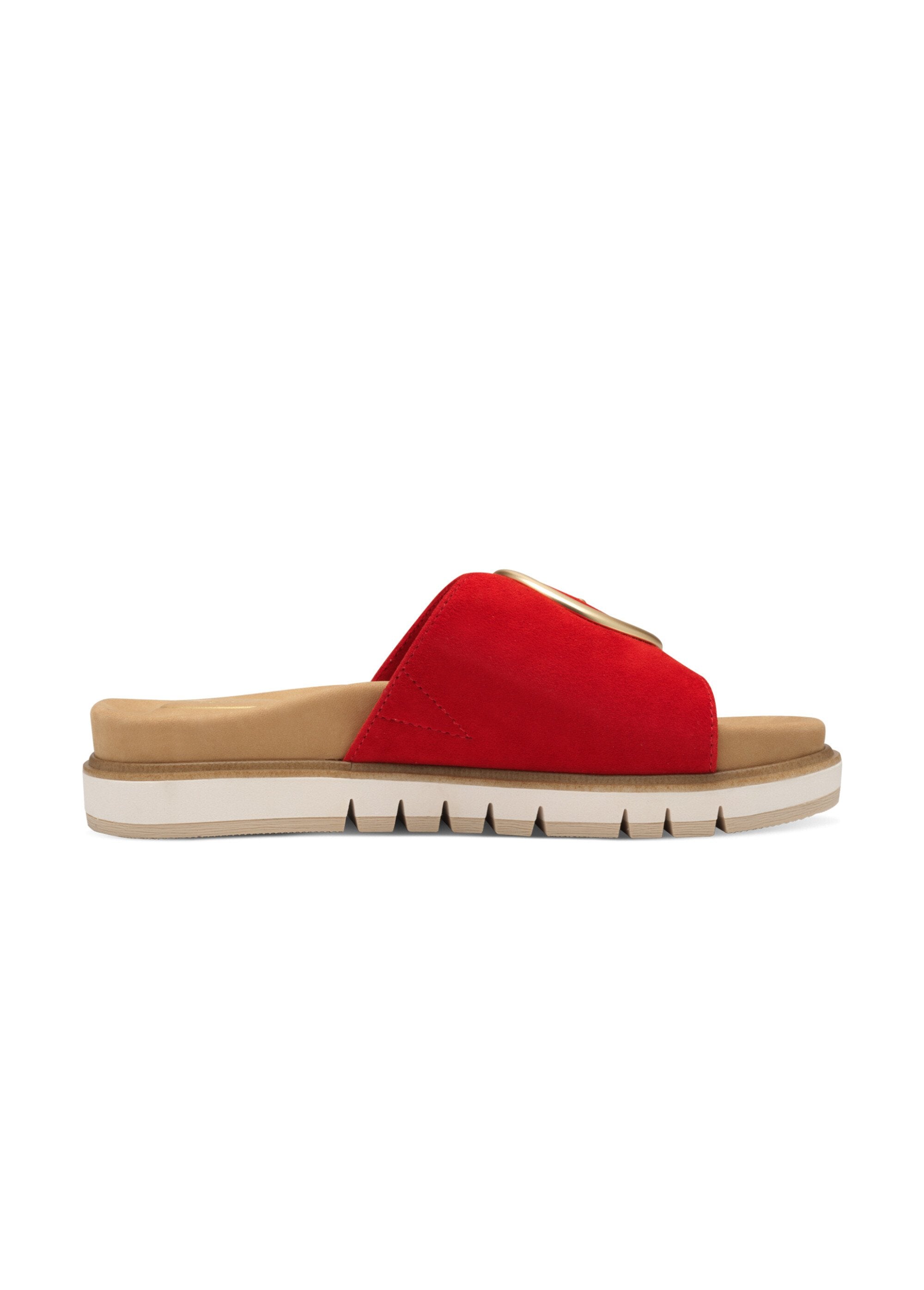 Suede_leather_mules_with_metal_buckle_Red_DR1_slim