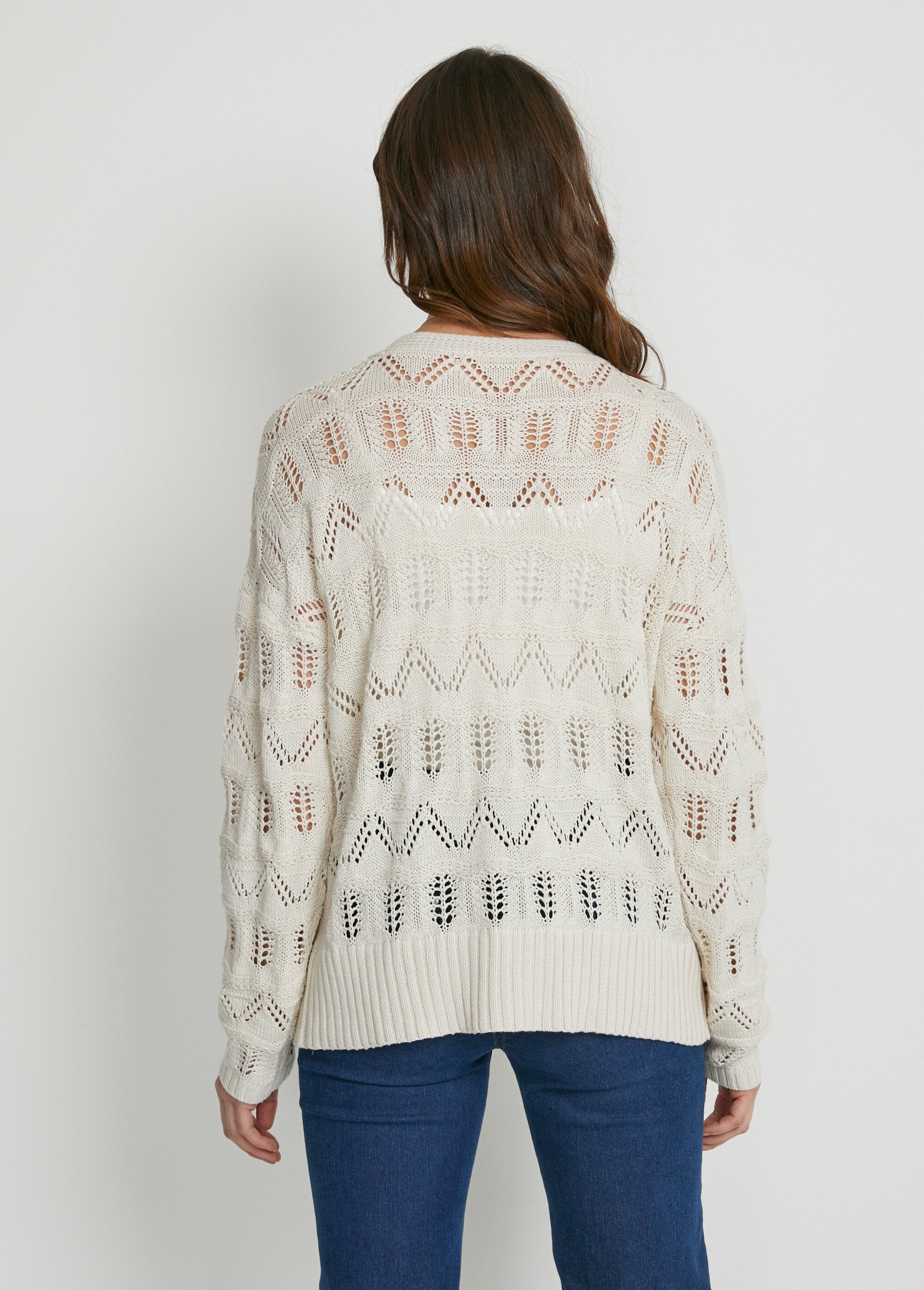 Gilet_court_boutonné_maille_ajourée_Ficelle_DO1_slim