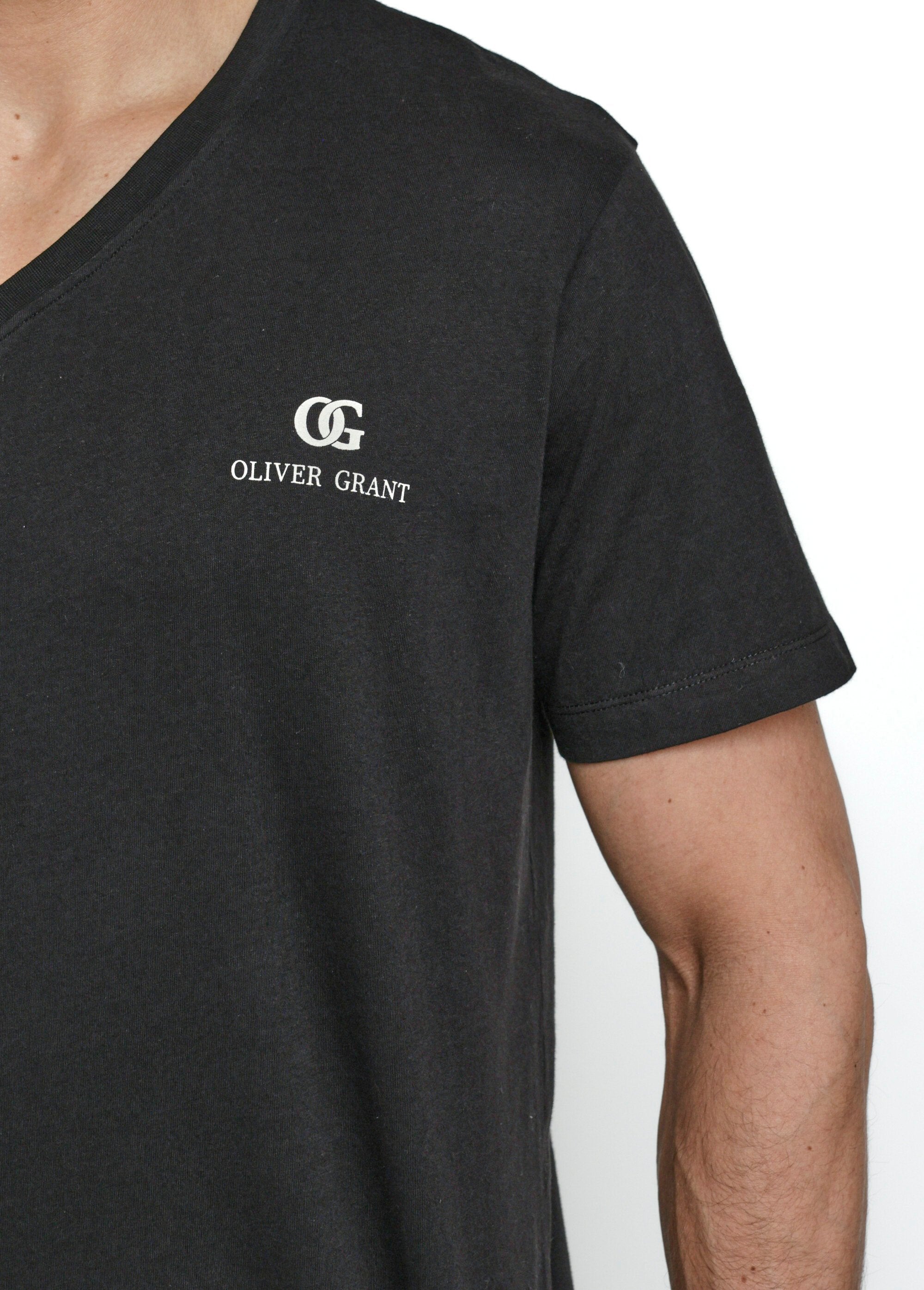 Dark_V-neck_short-sleeved_t-shirts_Black_DE1_slim