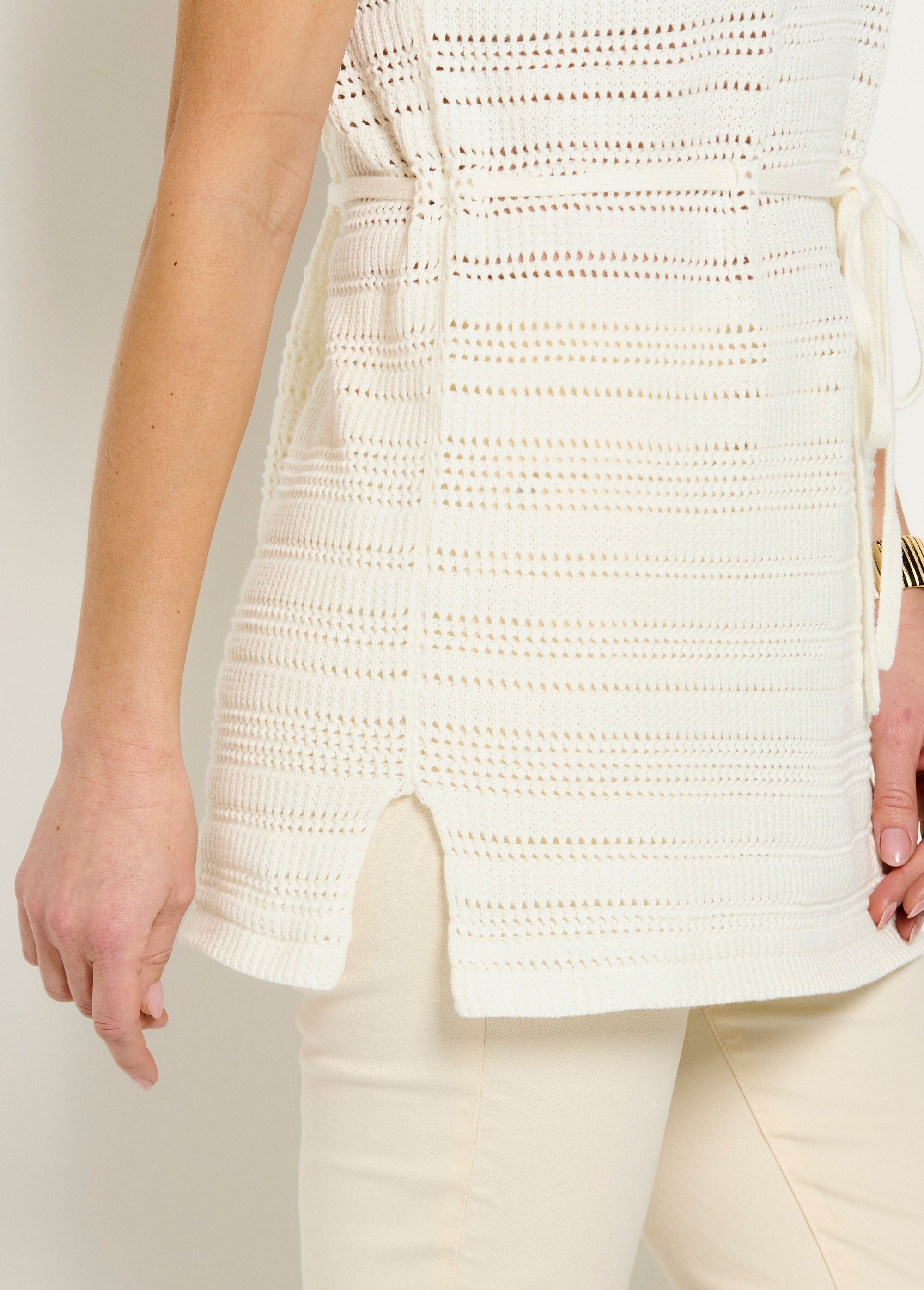 Long_openwork_V-neck_cotton_beach_tunic_sweater_Ecru_DE2_slim