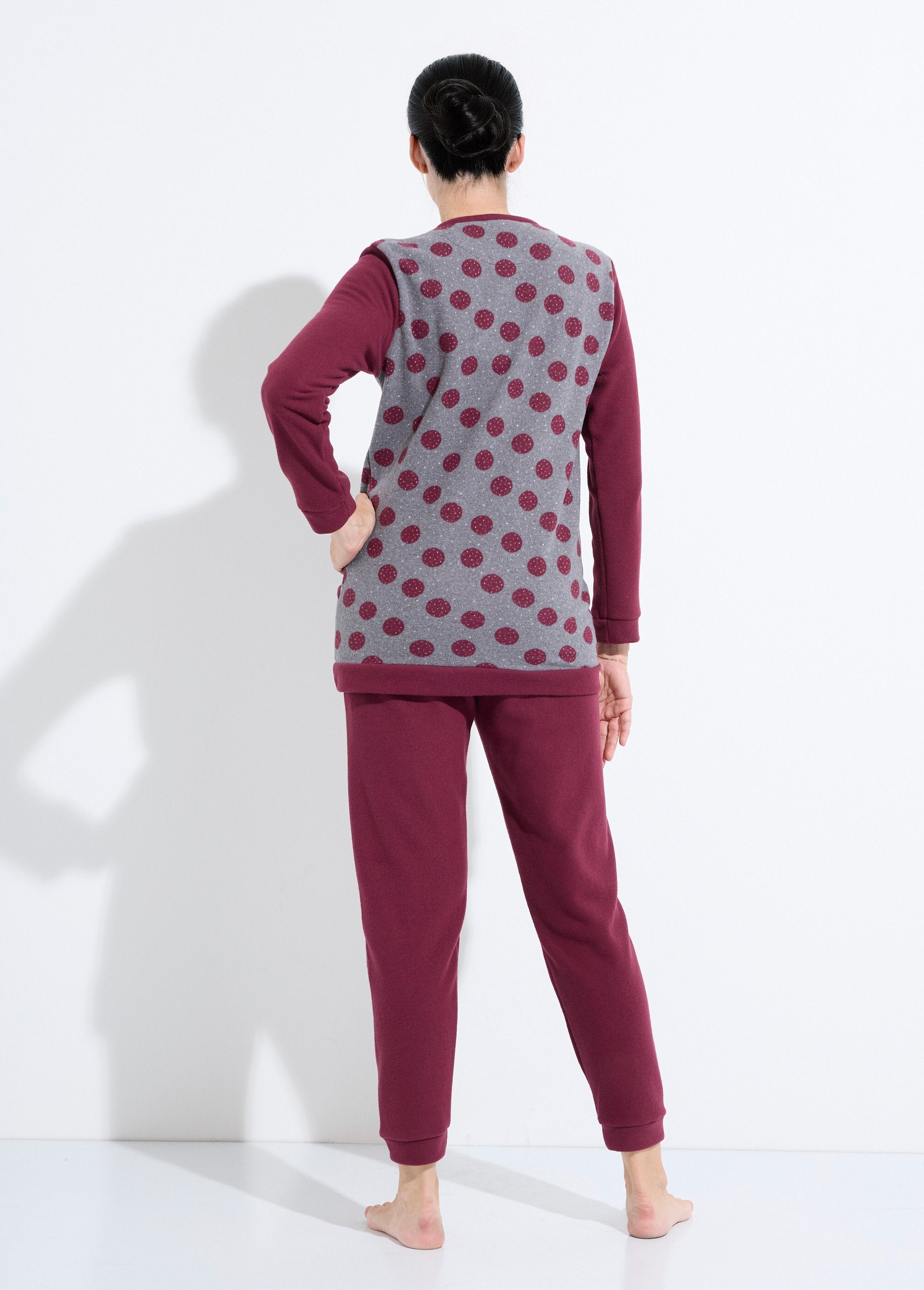 Milano_mesh_pajama_pants_with_polka_dot_print_Bordeaux_DO1_slim