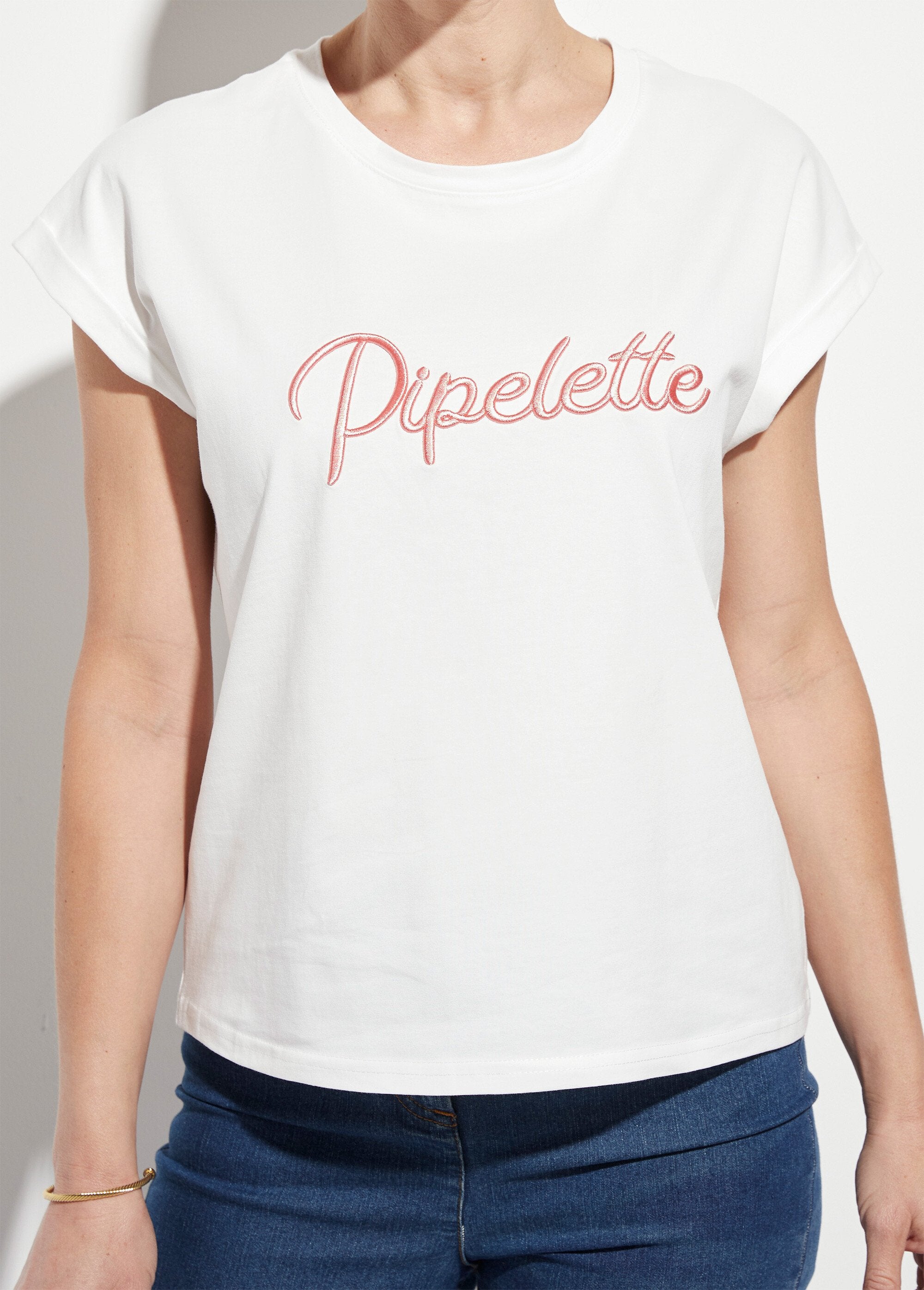 Round_neck_t-shirt_with_Pipelette_message_White_DE1_slim