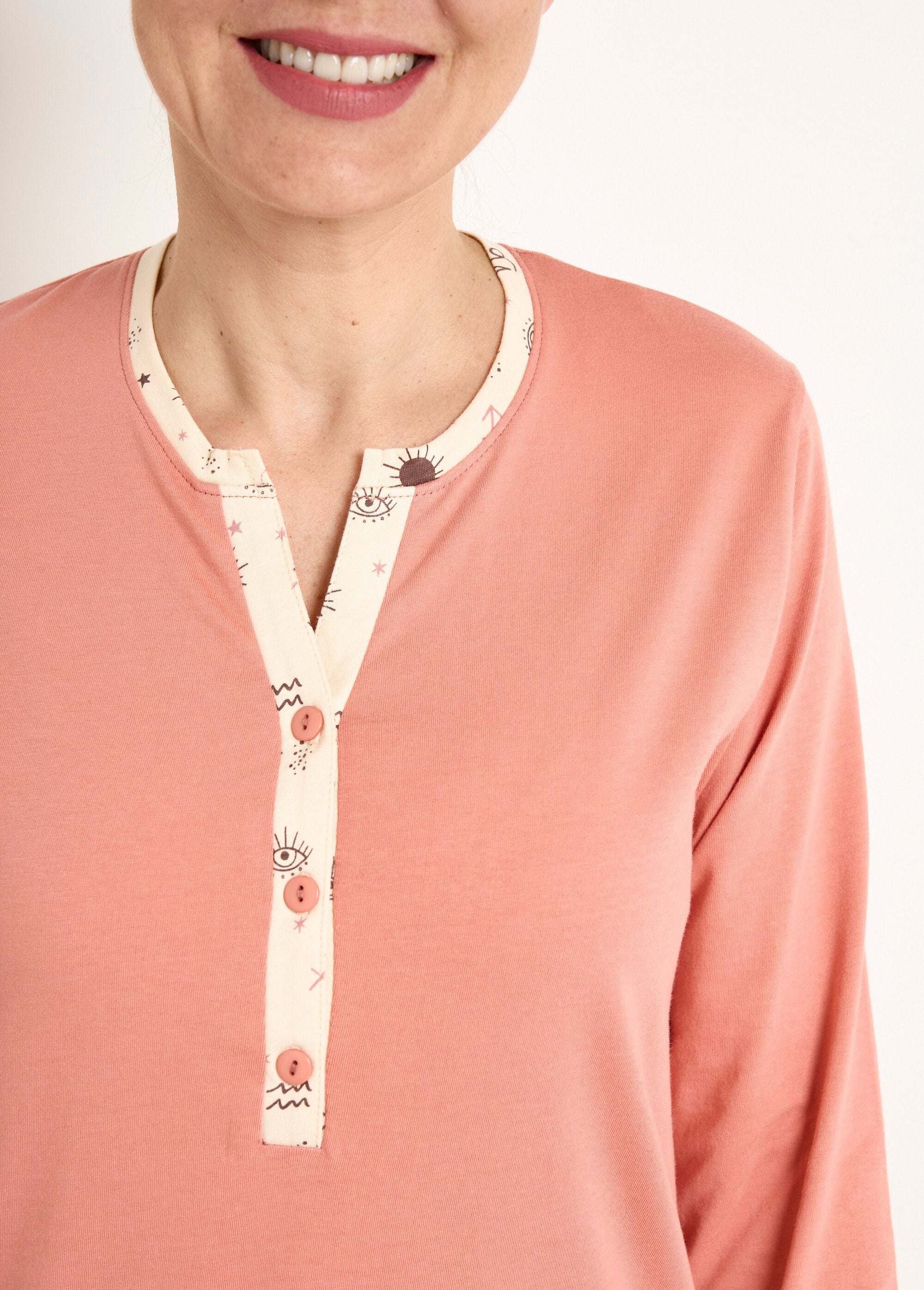 Mid-length_cotton_buttoned_liquette_nightdress_Terracotta_DE1_slim