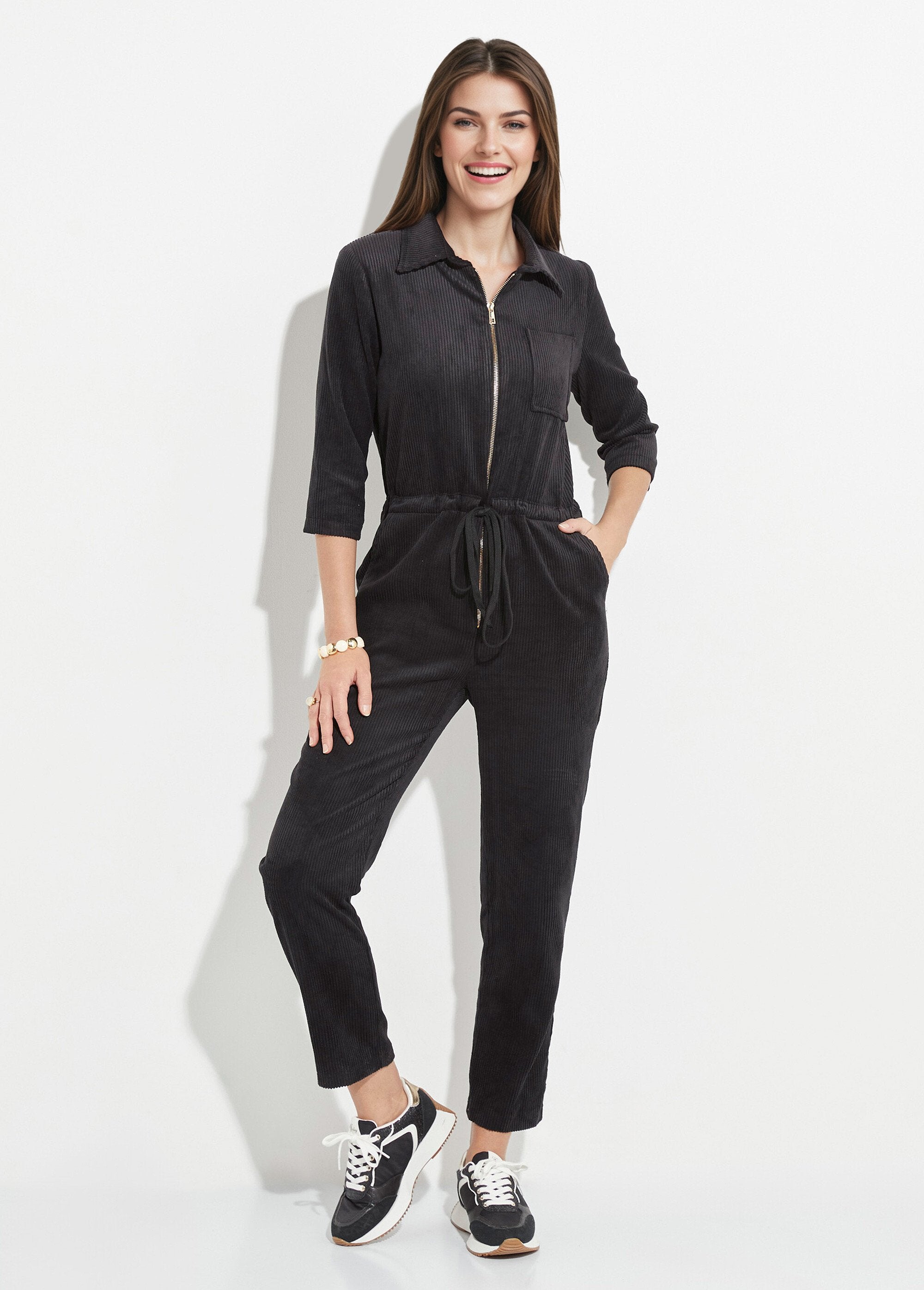 Wide-wale_corduroy_jumpsuit_Black_FA1_slim