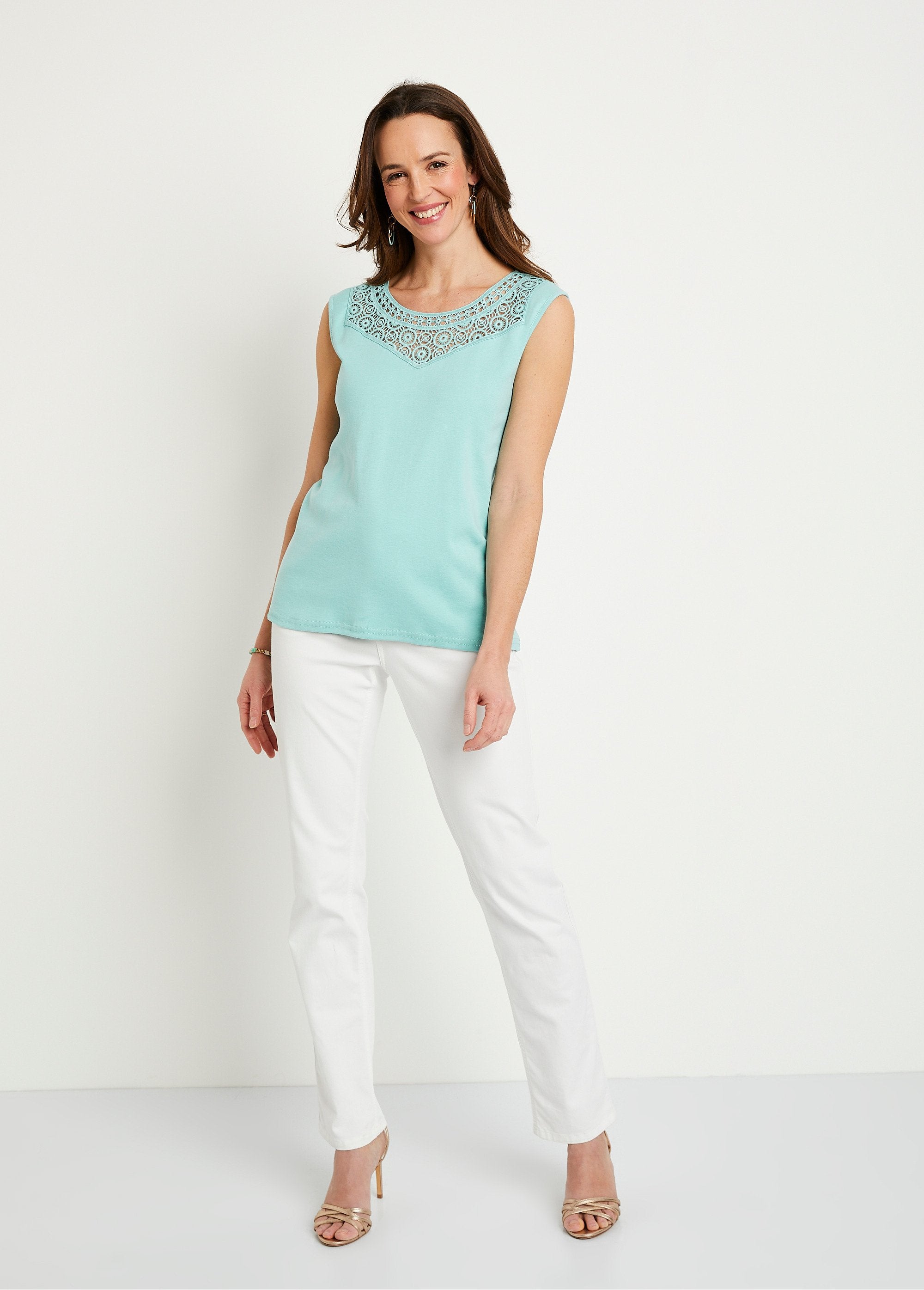 Plain_cotton_macramé_tank_top_Aqua_SF1_slim