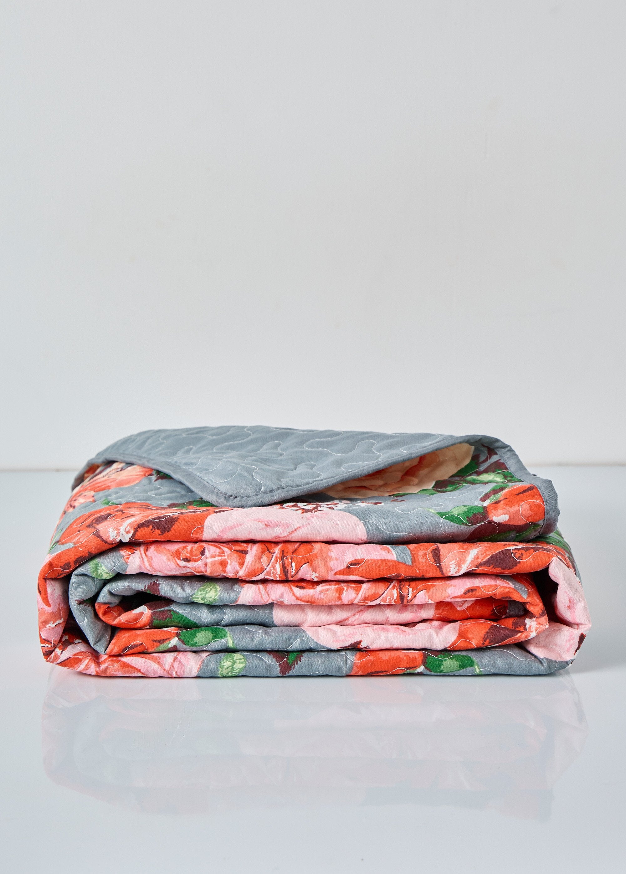 Bedspread_set_220x200cm_+_2_pillowcases_50x70cm_Orange_flowers_FA1_slim