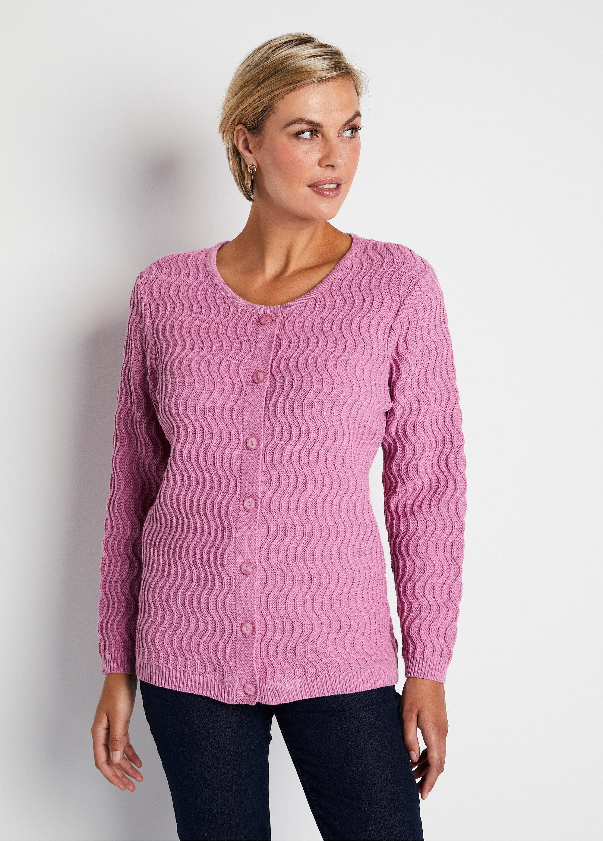 Short_fancy_knit_buttoned_cardigan_Old_pink_FA1_slim