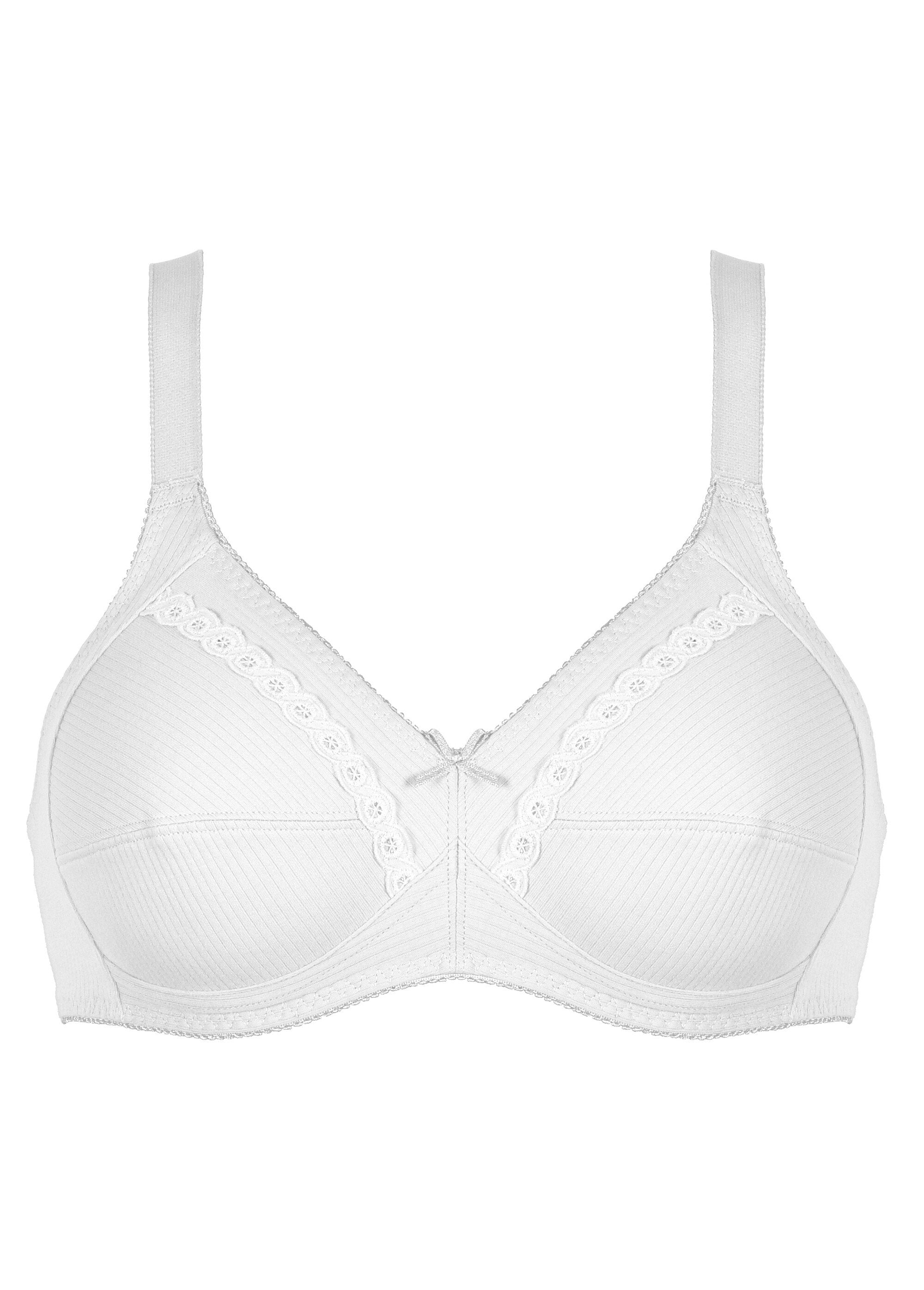 Naturana®_-_Non-wired_cotton_bra_White_FA1_slim