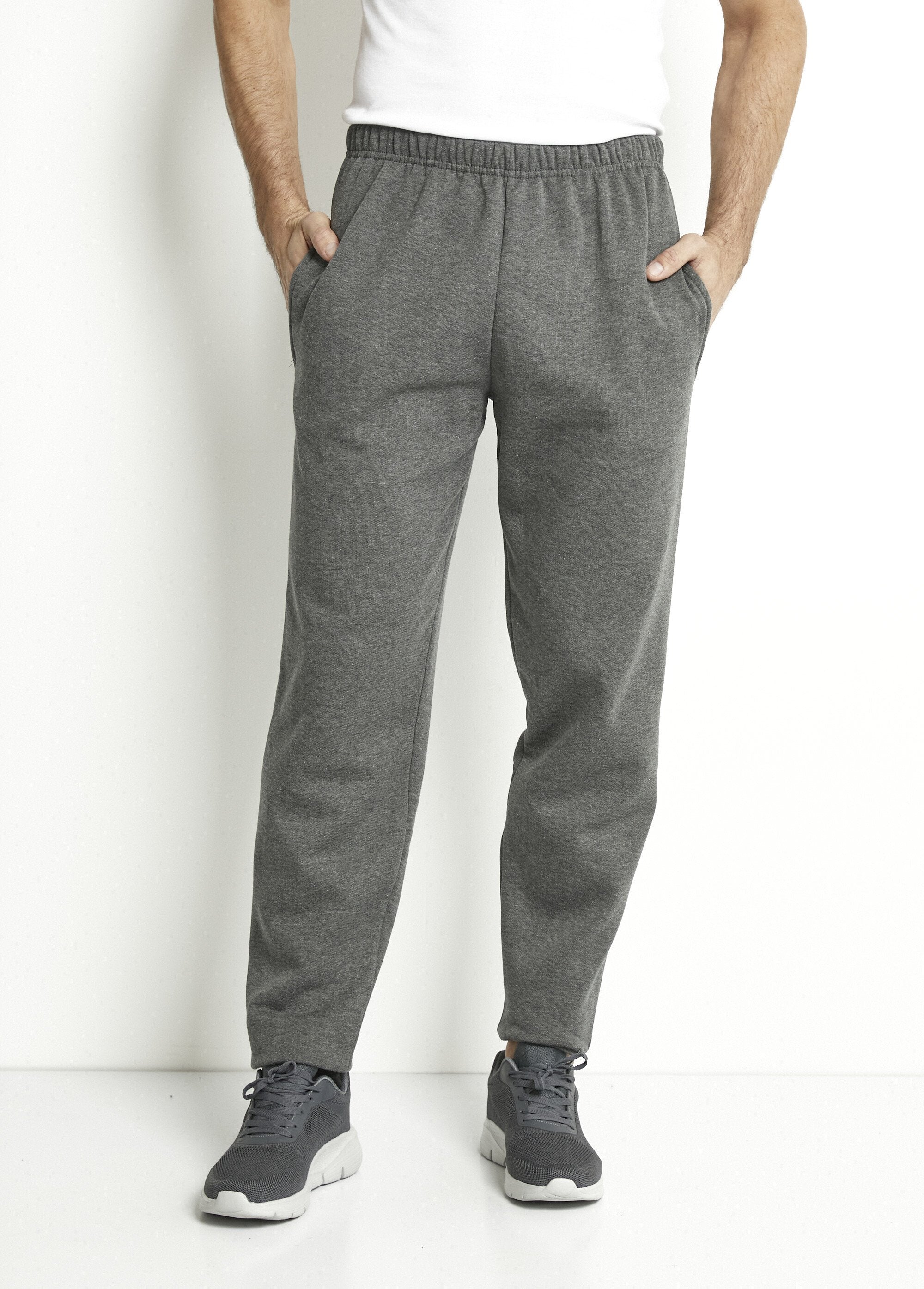 Fleece_jogging_pants_with_elasticated_waistband_Charcoal_grey_FA1_slim