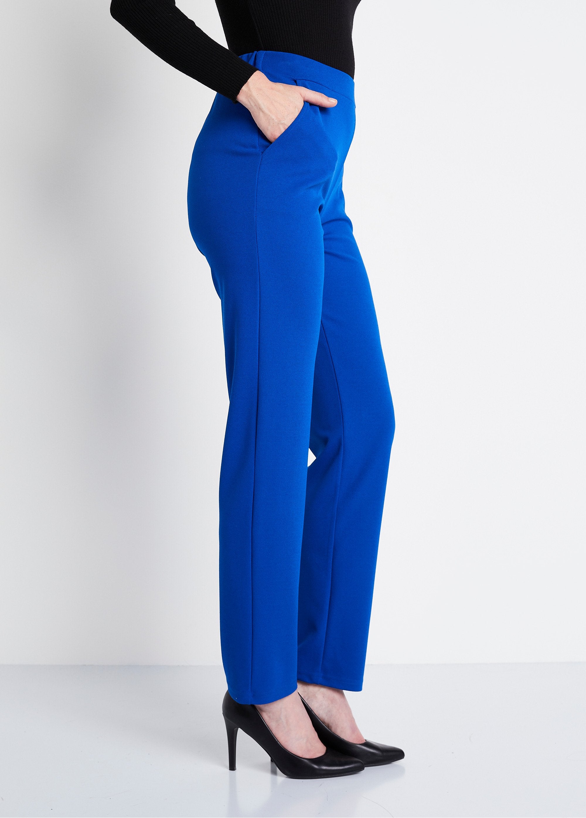 Straight_pants_with_elasticated_waist_and_crepe_knit_Hard_blue_DR1_slim