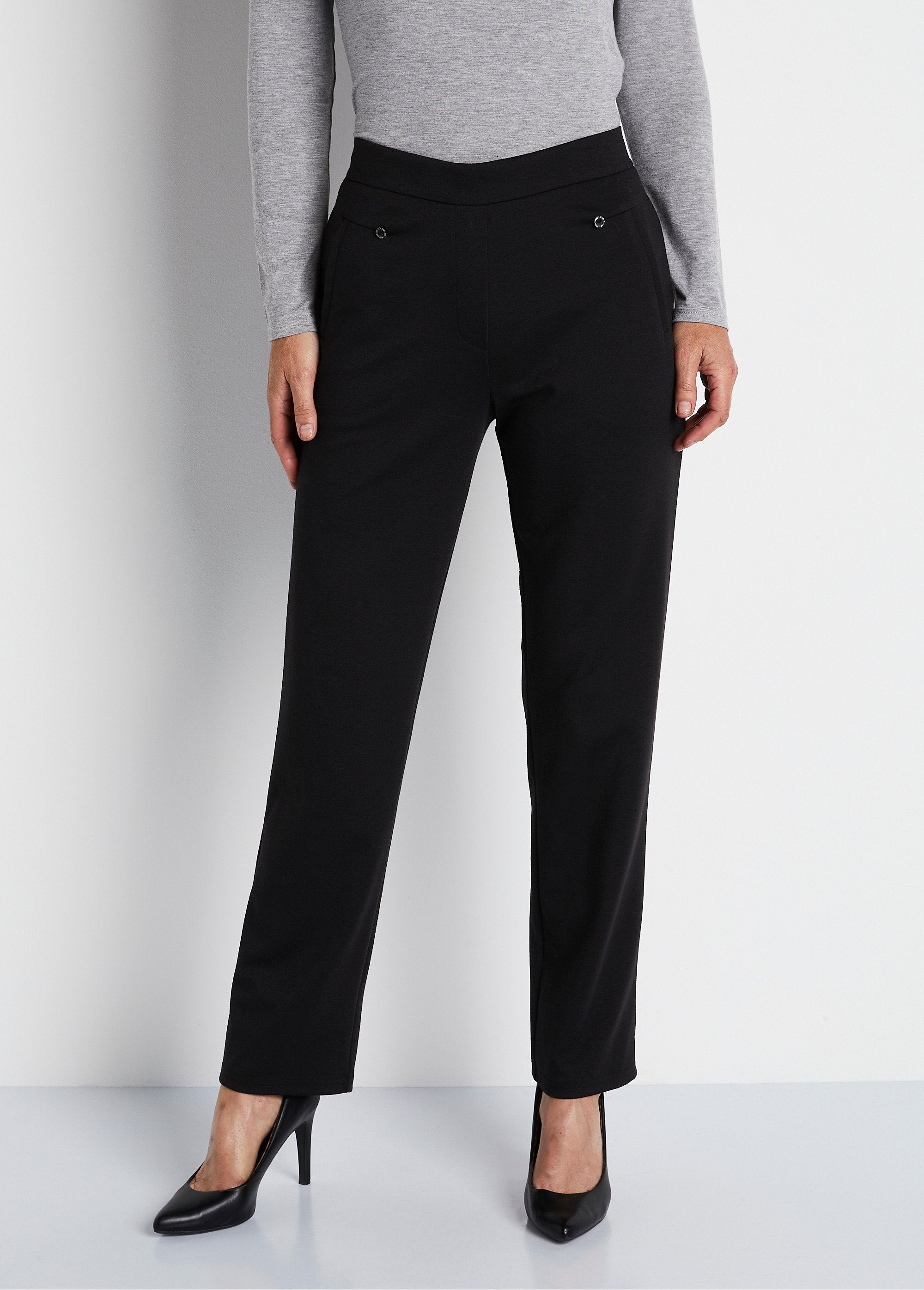 Straight_pants_with_semi-elasticated_waist_Plain_black_FA1_slim