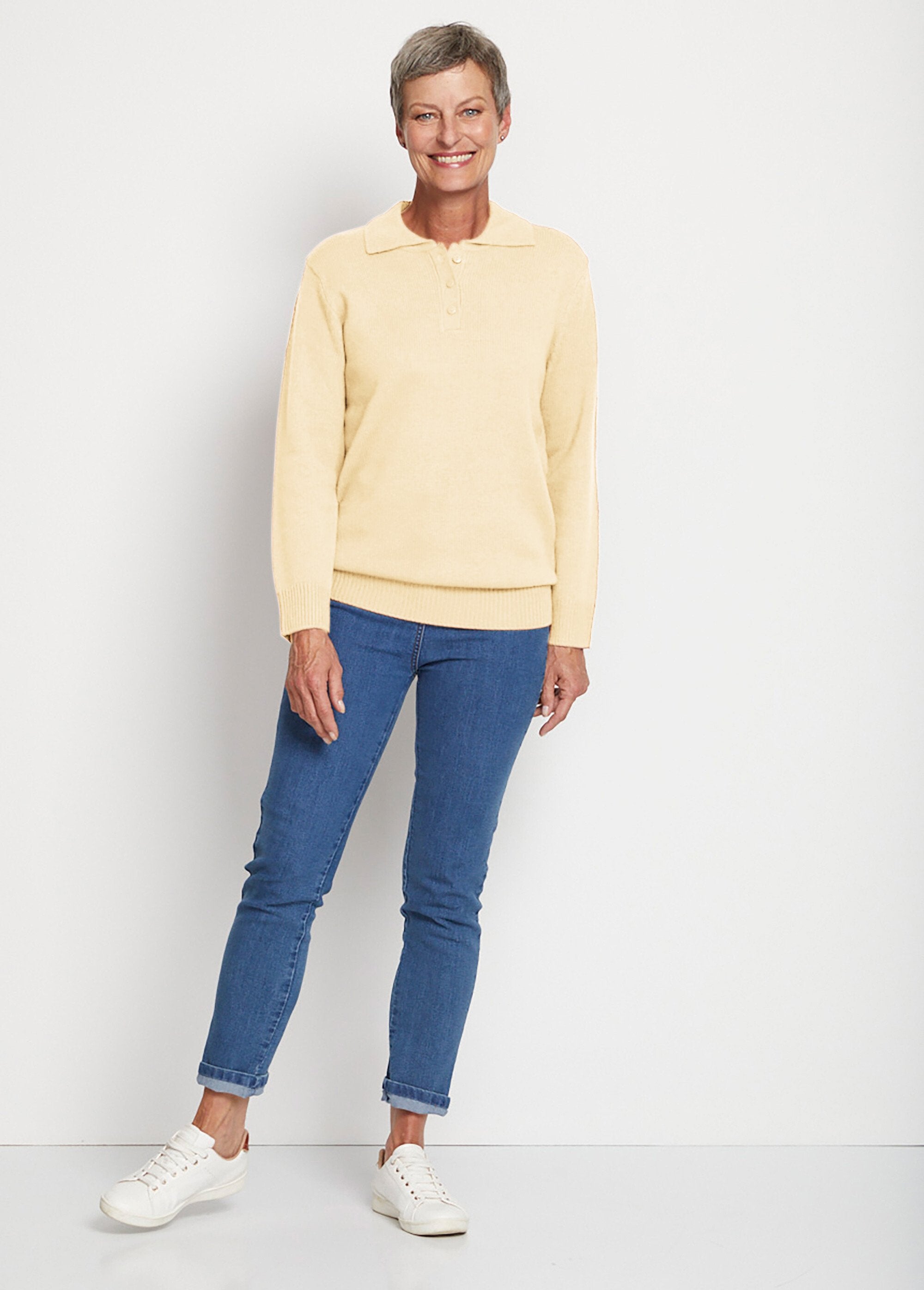 Thick_knit_polo_collar_sweater_Ecru_SF1_slim