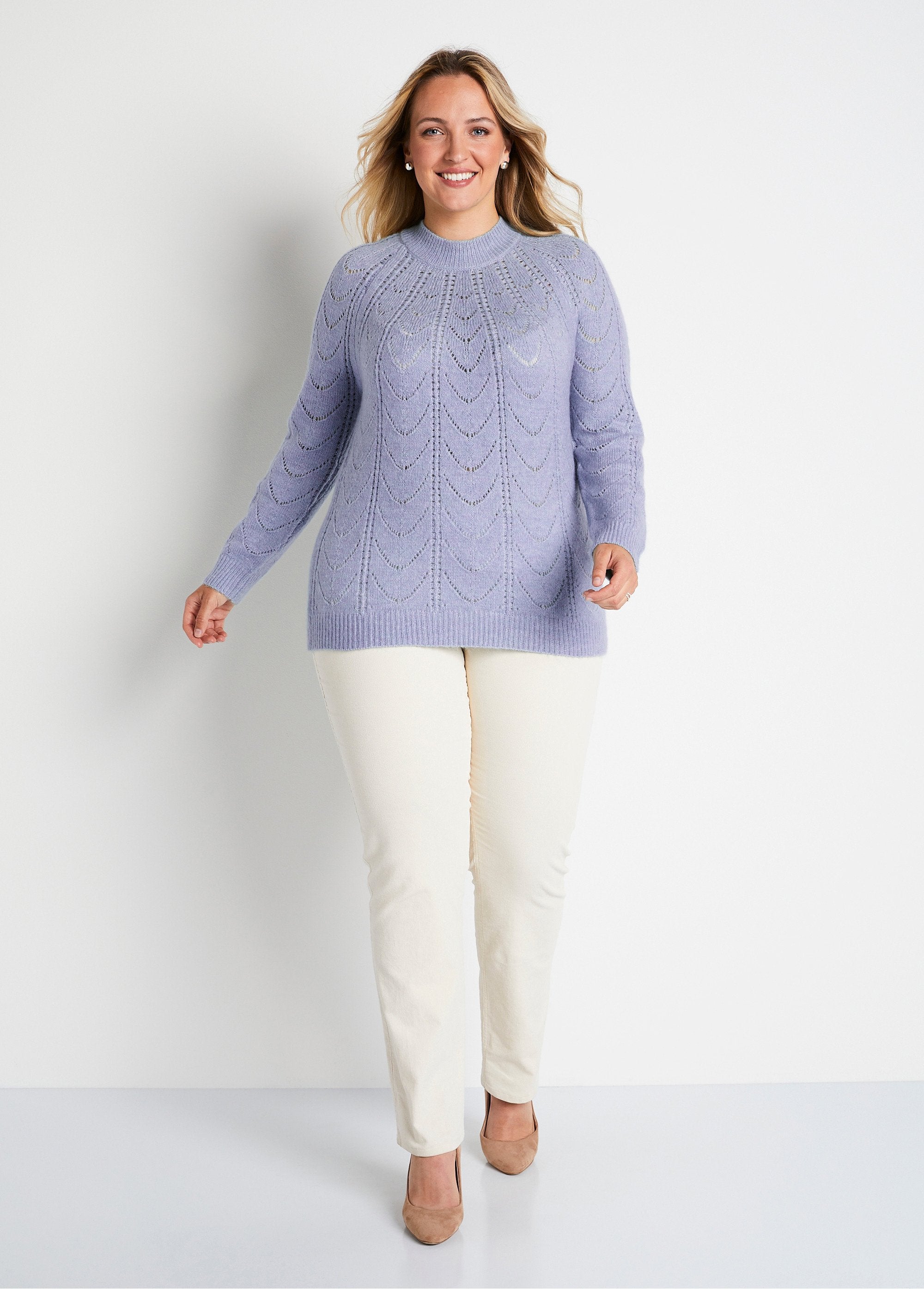 Round_neck_openwork_heathered_knit_sweater_Parma_SF1_curvy