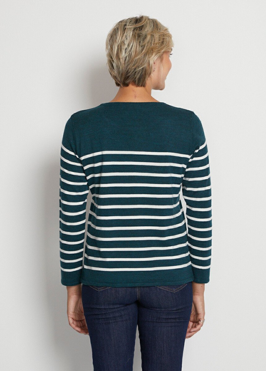 Striped_round_neck_long_sleeve_sweater_Duck_and_ecru_DO1_slim