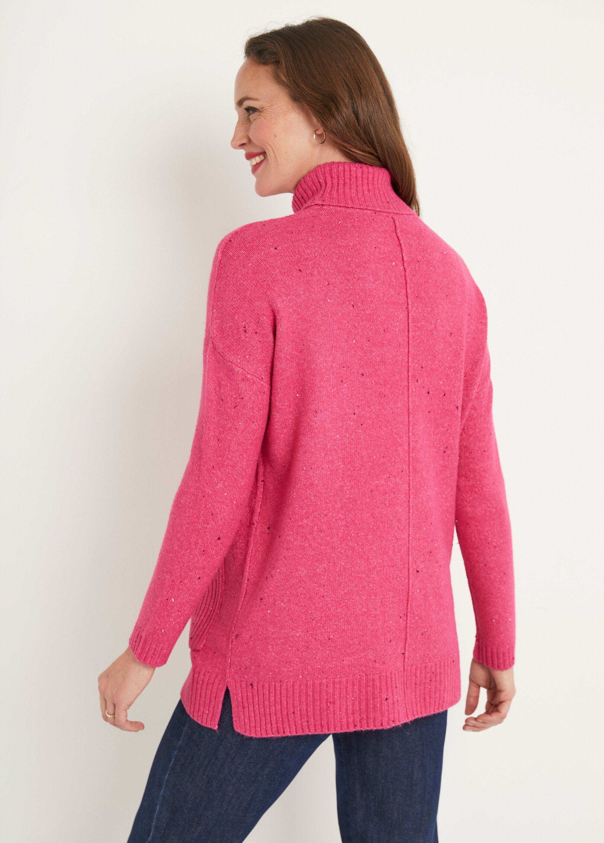 Warm_speckled_turtleneck_tunic_sweater_Fuchsia_DO1_slim