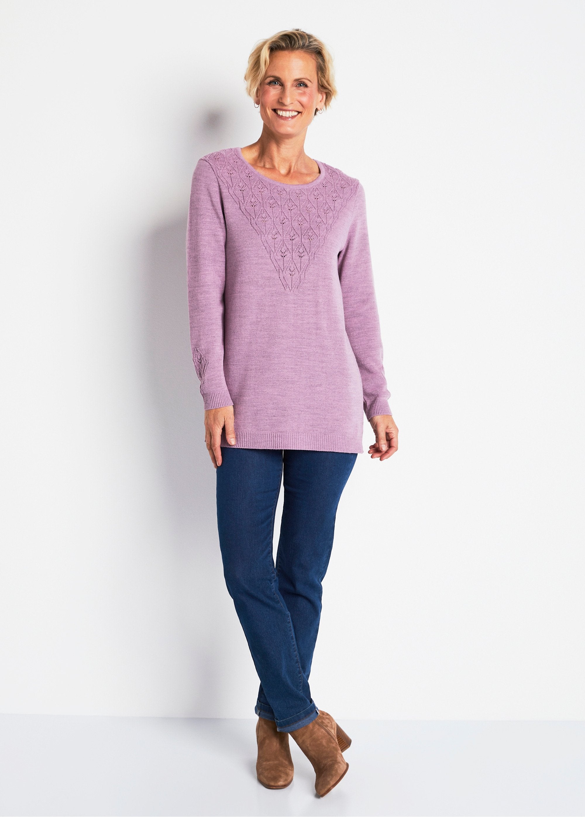 Round_neck_heather_openwork_tunic_sweater_China_parma_SF1_slim