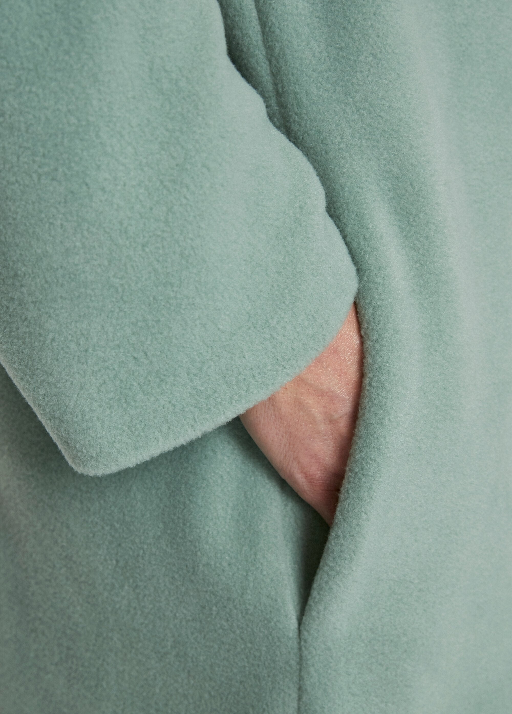 Plain_fleece_dressing_gown_Green_DE4_slim