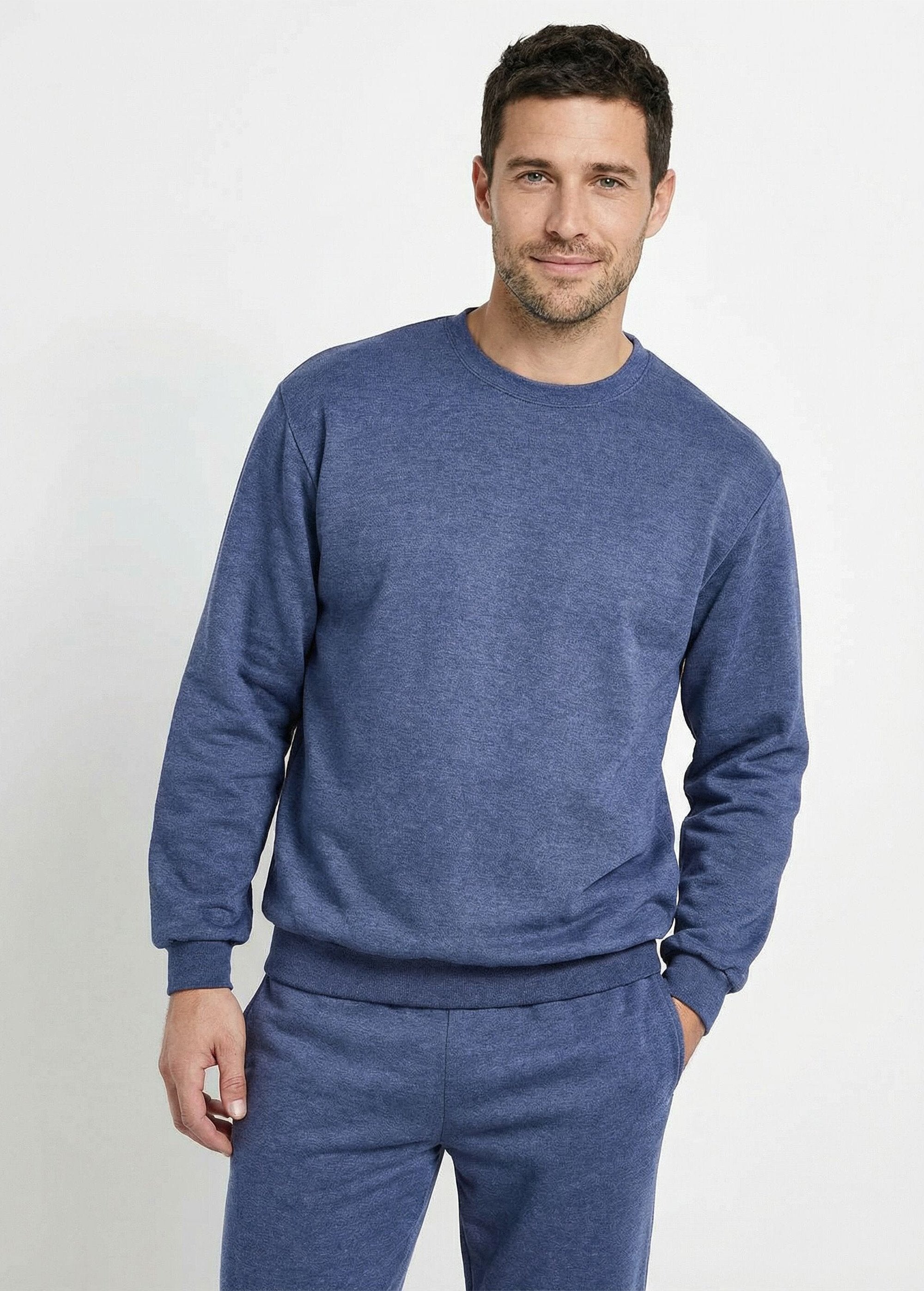 Sweat_molleton_col_rond_Bleu_grise_FA1_slim