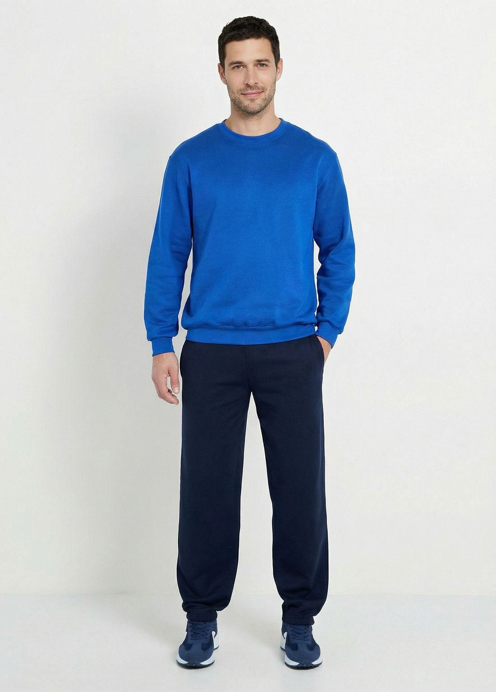 Crew_neck_fleece_sweatshirt_Indigo_SF1_slim