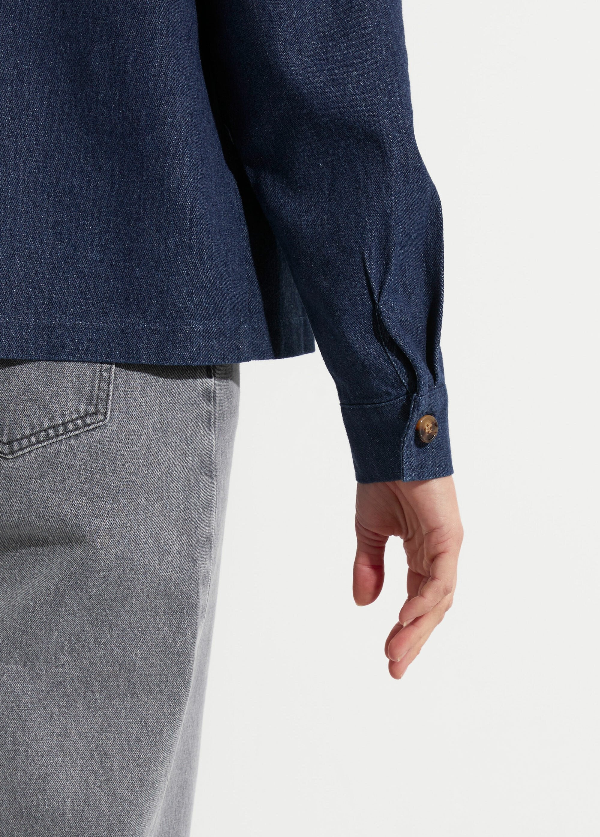 Raw_denim_jacket,_workwear_style_Raw_blue_DE1_slim