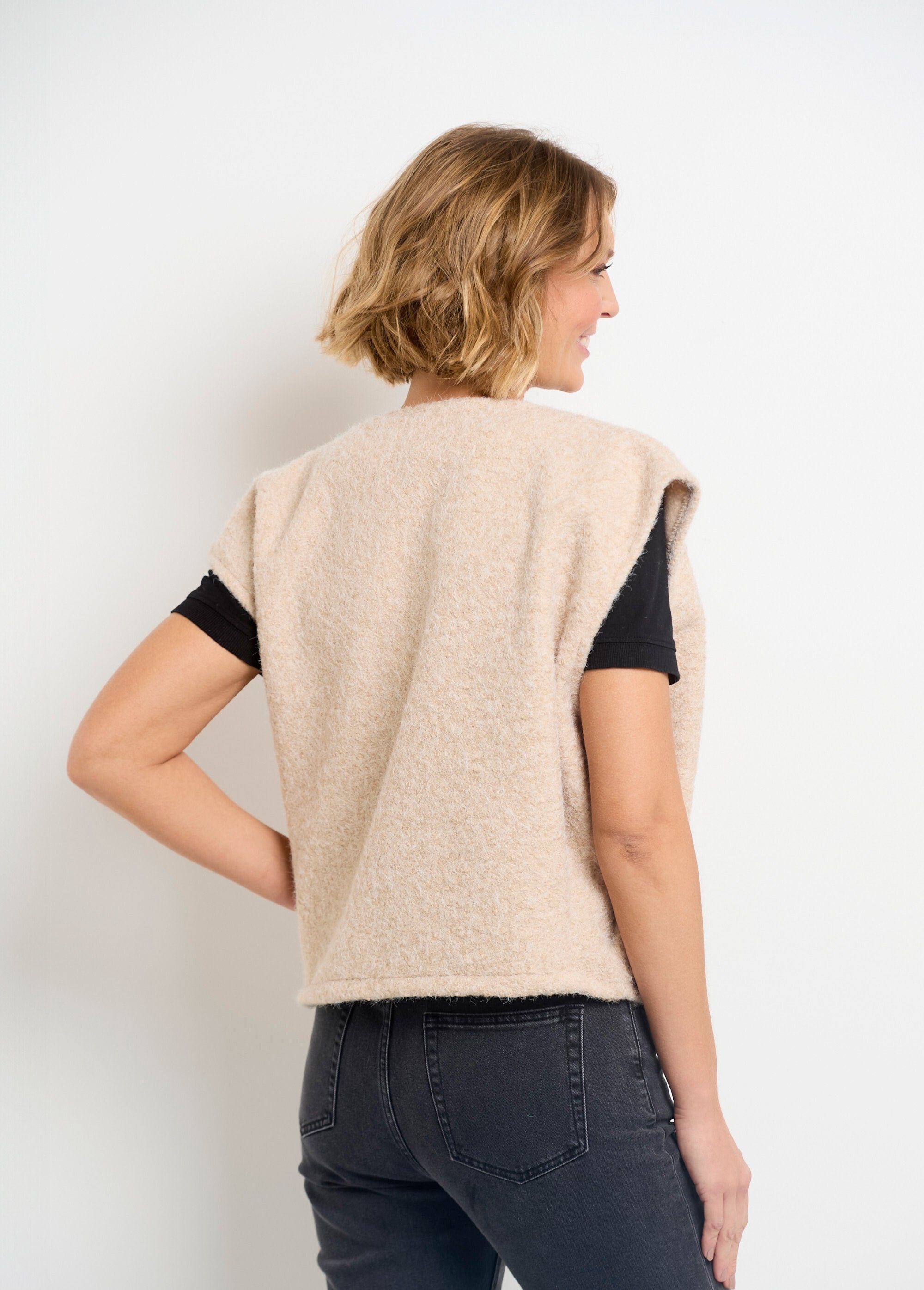 Veste_sans_manches_aspect_laine_Beige_DO1_slim